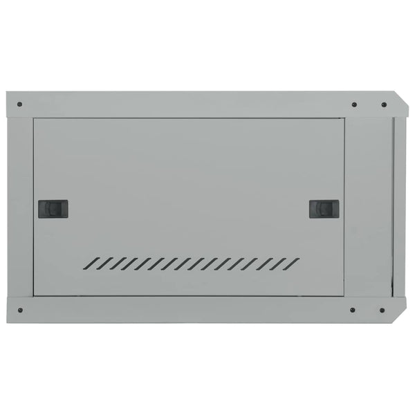 Netzwerkschrank Grau Stahl 53x60x30cm