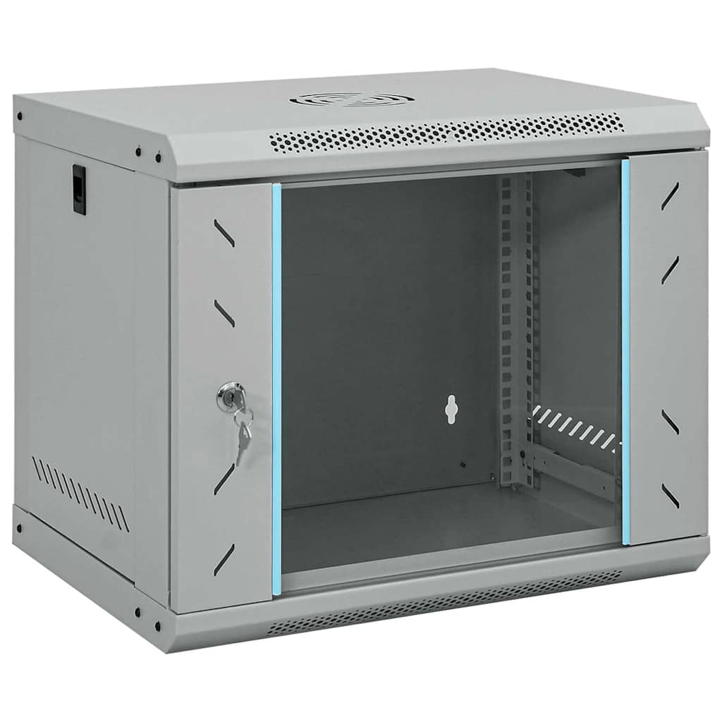 Netzwerkschrank Stahl Grau 53x45x45cm