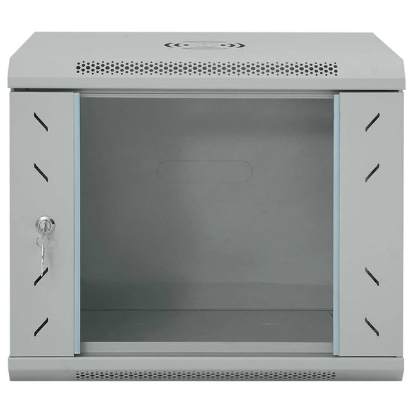 Netzwerkschrank Stahl Grau 53x45x45cm