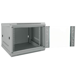 Netzwerkschrank mit Speicher Grau 53x60x45 cm
