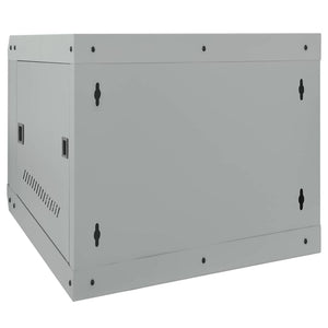 Netzwerkschrank mit Speicher Grau 53x60x45 cm