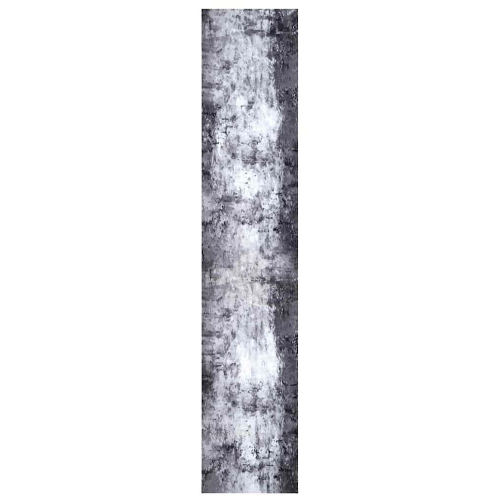 Küchenteppich Grau Samt 300x60 cm