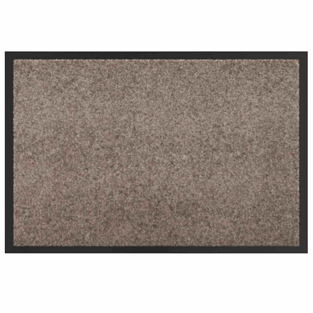 Beige Teddy Fußmatte 120x80 cm