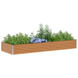 Hochbeet Hellbraun 290x100x36cm