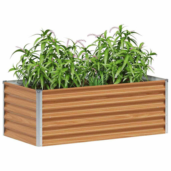 Hochbeet Hellbraun 98x50x36cm