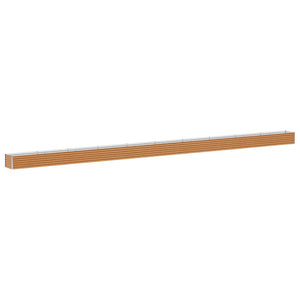 Hochbeet Hellbraun 97x50x36cm Verzinkter Stahl