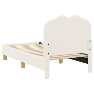 Kinderbettgestell Creme 70x140 cm