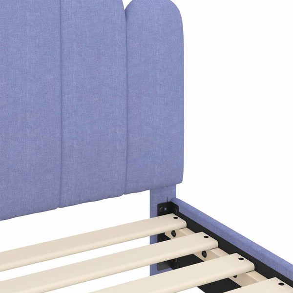 Kinderbett 70x140 cm Jeans Blau