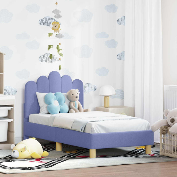 Kinderbett 70x140 cm Jeans Blau