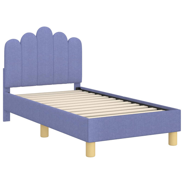 Kinderbett 70x140 cm Jeans Blau