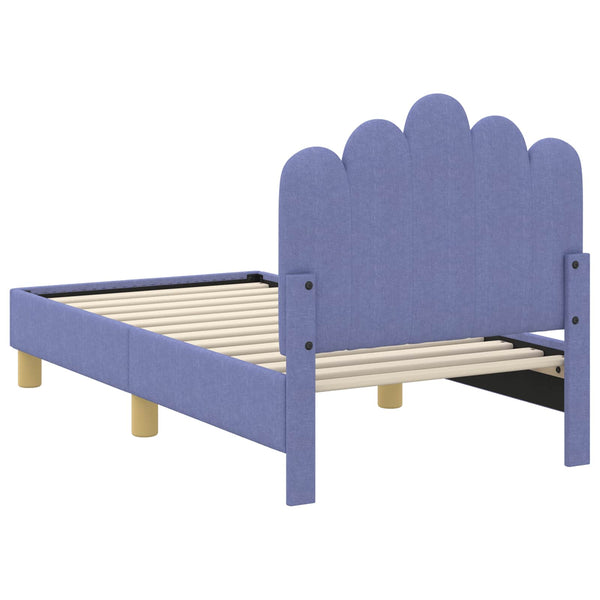 Kinderbett 70x140 cm Jeans Blau