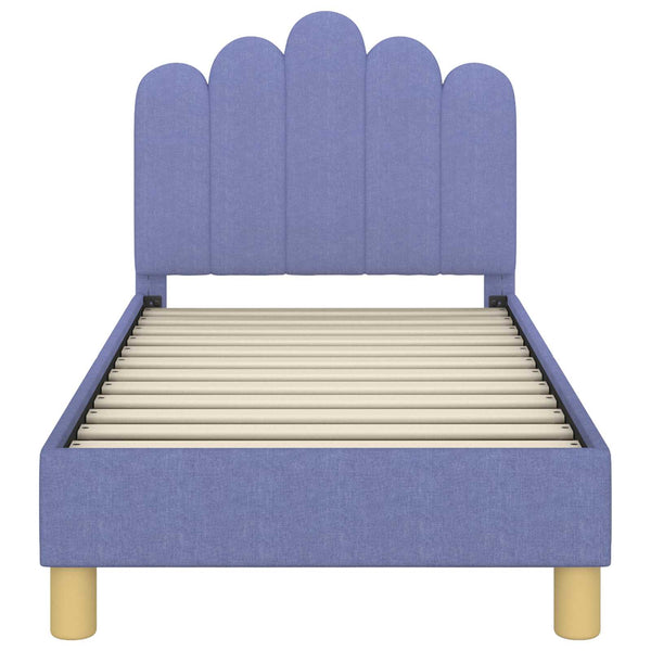Kinderbett 70x140 cm Jeans Blau