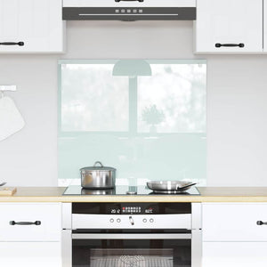vidaXL Kitchen Splashback Milk 70 x 60 cm Tempered Glass