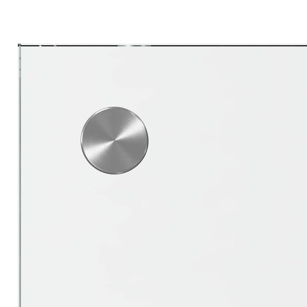 vidaXL Transparent Kitchen Splashback 100 x 60 cm Tempered Glass