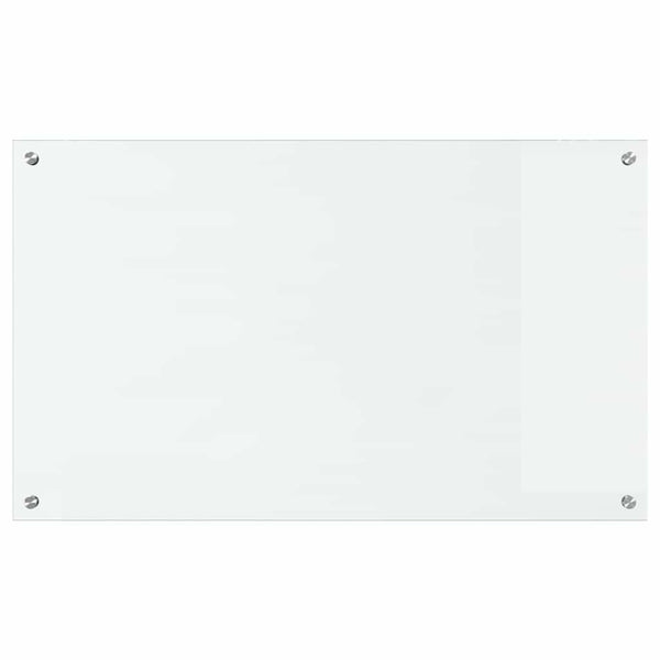 vidaXL Transparent Kitchen Splashback 100 x 60 cm Tempered Glass