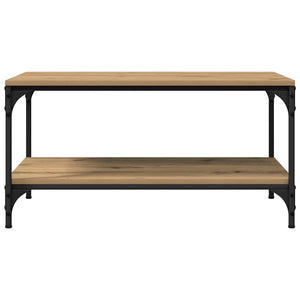 vidaXL Coffee Table Artisan Oak 81 x 50 x 40 cm Engineered Wood