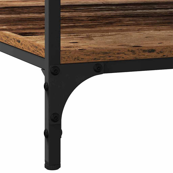 Couchtisch Altholz 100x100 cm