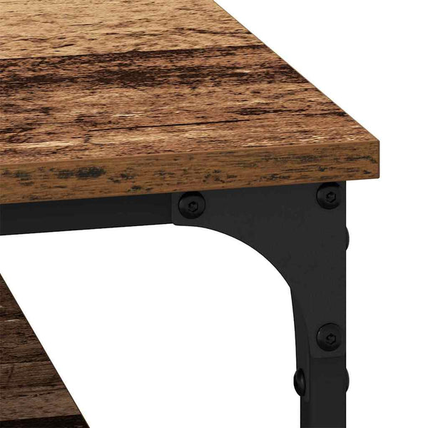 Couchtisch Altholz 100x100 cm