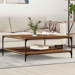 Couchtisch Altholz 100x100 cm