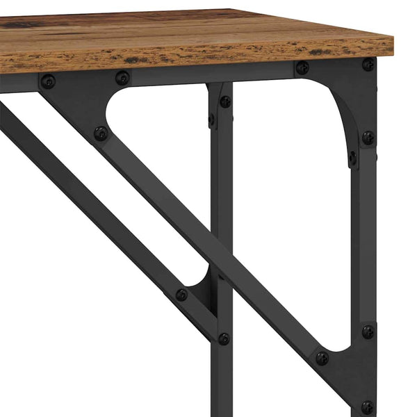 vidaXL Console Table Reclaimed Wood 140 x 29 x 75 cm Engineered Wood