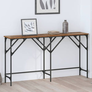 vidaXL Console Table Reclaimed Wood 140 x 29 x 75 cm Engineered Wood