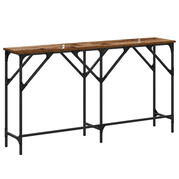 vidaXL Console Table Reclaimed Wood 140 x 29 x 75 cm Engineered Wood