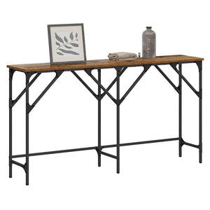 vidaXL Console Table Reclaimed Wood 140 x 29 x 75 cm Engineered Wood