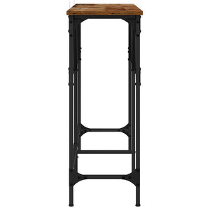 vidaXL Console Table Reclaimed Wood 140 x 29 x 75 cm Engineered Wood