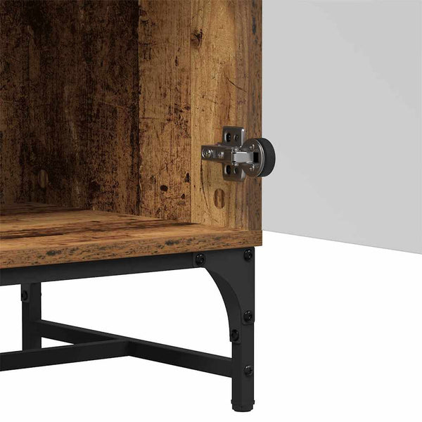 vidaXL Sideboard Reclaimed Wood 35 x 37 x 117 cm