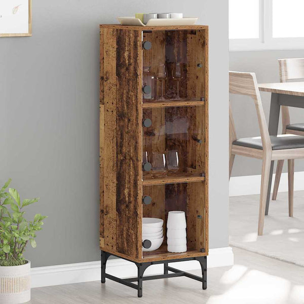 vidaXL Sideboard Reclaimed Wood 35 x 37 x 117 cm
