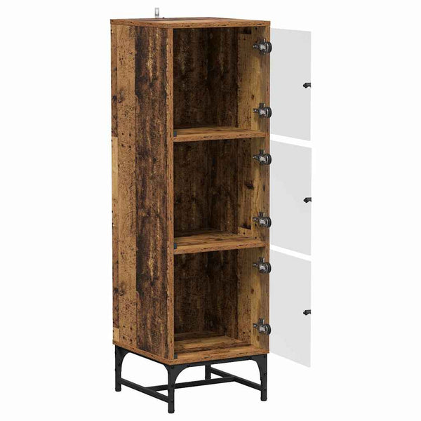 vidaXL Sideboard Reclaimed Wood 35 x 37 x 117 cm