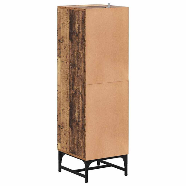 vidaXL Sideboard Reclaimed Wood 35 x 37 x 117 cm