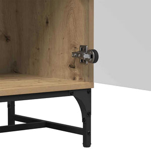 vidaXL Sideboard Artisan Oak 35 x 37 x 117 cm
