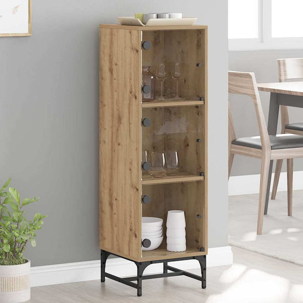 vidaXL Sideboard Artisan Oak 35 x 37 x 117 cm
