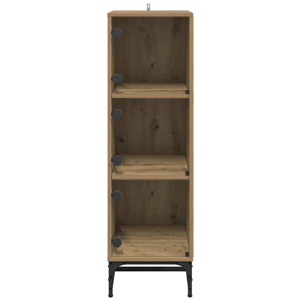vidaXL Sideboard Artisan Oak 35 x 37 x 117 cm