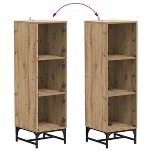 vidaXL Sideboard Artisan Oak 35 x 37 x 117 cm