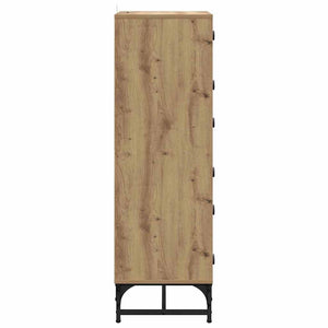 vidaXL Sideboard Artisan Oak 35 x 37 x 117 cm