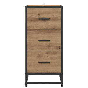 vidaXL Sideboard Artisan Oak 35.5 x 35 x 76 cm