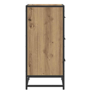 vidaXL Sideboard Artisan Oak 35.5 x 35 x 76 cm