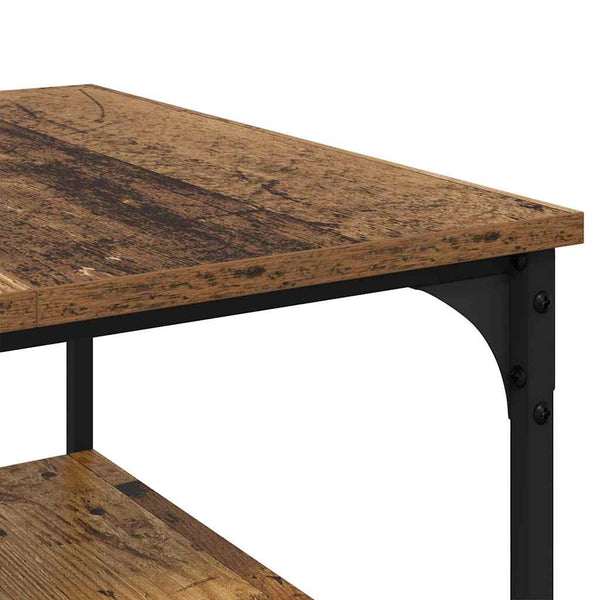 vidaXL Coffee table Reclaimed wood 55 x 55 x 40 cm Engineered wood
