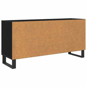 vidaXL TV Cabinet Black Oak-look 103.5x30x50 cm