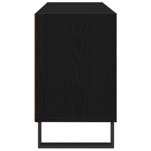 vidaXL TV Cabinet Black Oak-look 103.5x30x50 cm