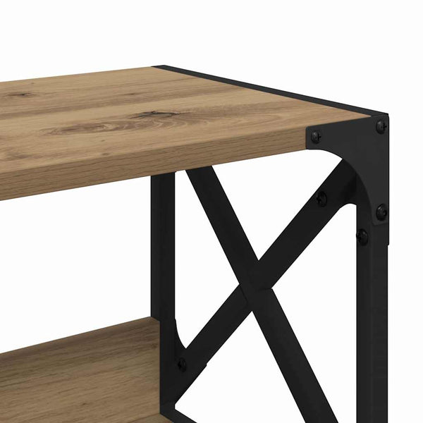 vidaXL Printer Stand Artisan Oak 44 x 26 x 31.5 cm Engineered Wood
