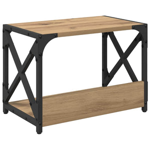 vidaXL Printer Stand Artisan Oak 44 x 26 x 31.5 cm Engineered Wood