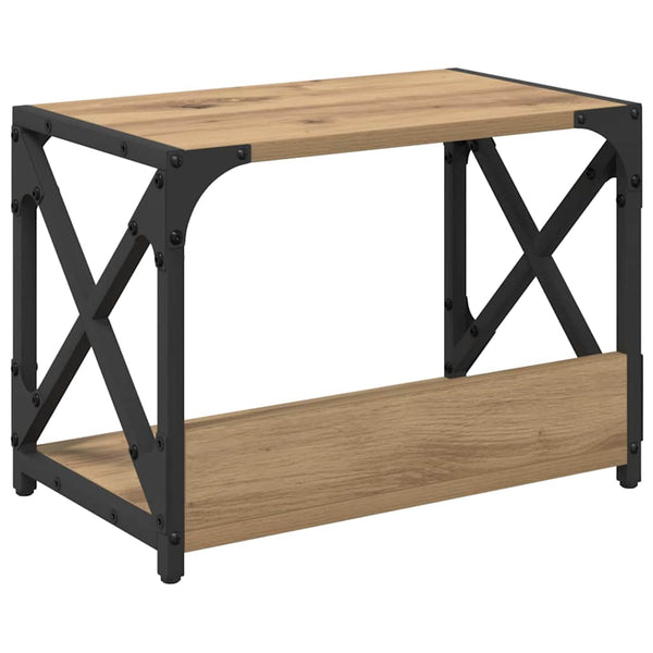 vidaXL Printer Stand Artisan Oak 44 x 26 x 31.5 cm Engineered Wood