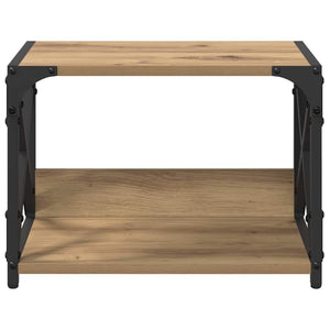 vidaXL Printer Stand Artisan Oak 44 x 26 x 31.5 cm Engineered Wood