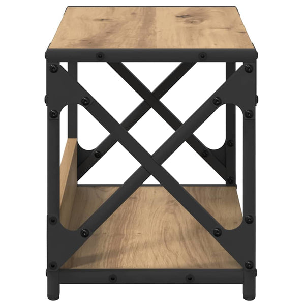 vidaXL Printer Stand Artisan Oak 44 x 26 x 31.5 cm Engineered Wood