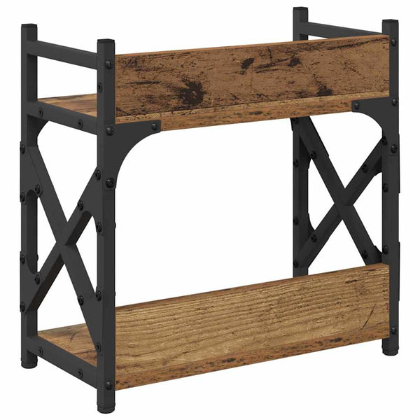 vidaXL Printer Stand Reclaimed Wood 40 x 20 x 40 cm Engineered Wood