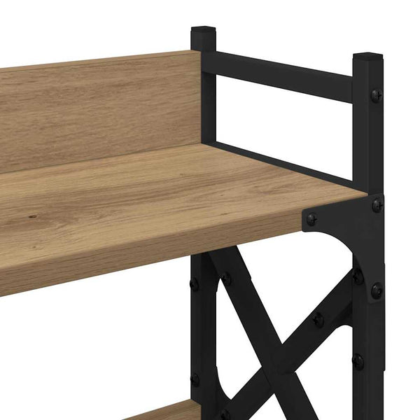 vidaXL Printer Stand Artisan Oak 40x20x40 cm Engineered Wood