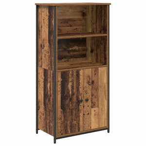 vidaXL Highboard Reclaimed Wood 62 x 36 x 121.5 cm Engineered Wood